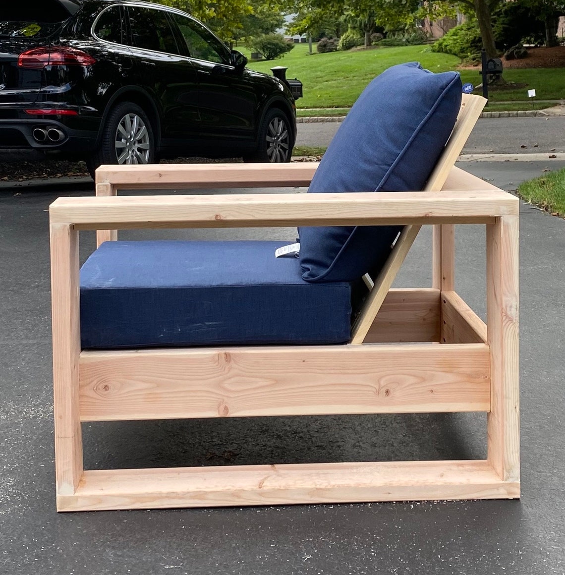 PLANS Outdoor Chair Woodworking Plans PDF Plans to Build Etsy Canada