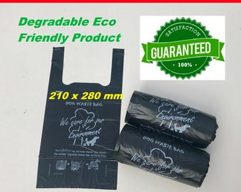 Quality Degradable Bio Dog Poo Poop Litter Waste Bags