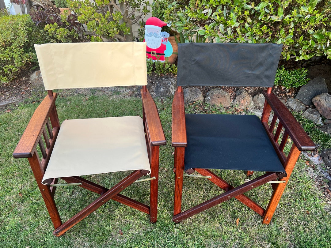 Australian Made Heavy Duty Canvas Outdoor Director Chair Replacement