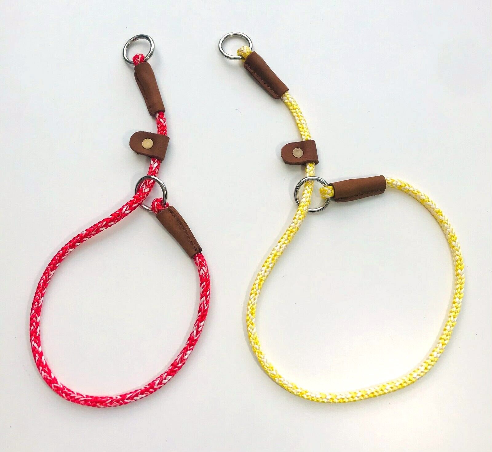Dog SHOW Slip Collar Lead LeashTraining Collars Soft Rope Etsy