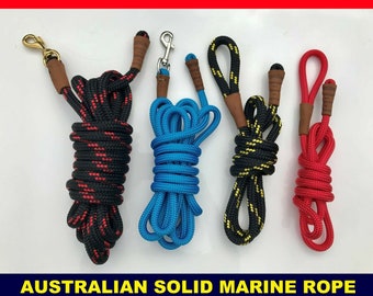 Horse Liberty Long Rein Lunge Training Line Lead Solid Rope AUSTRALIAN MADE