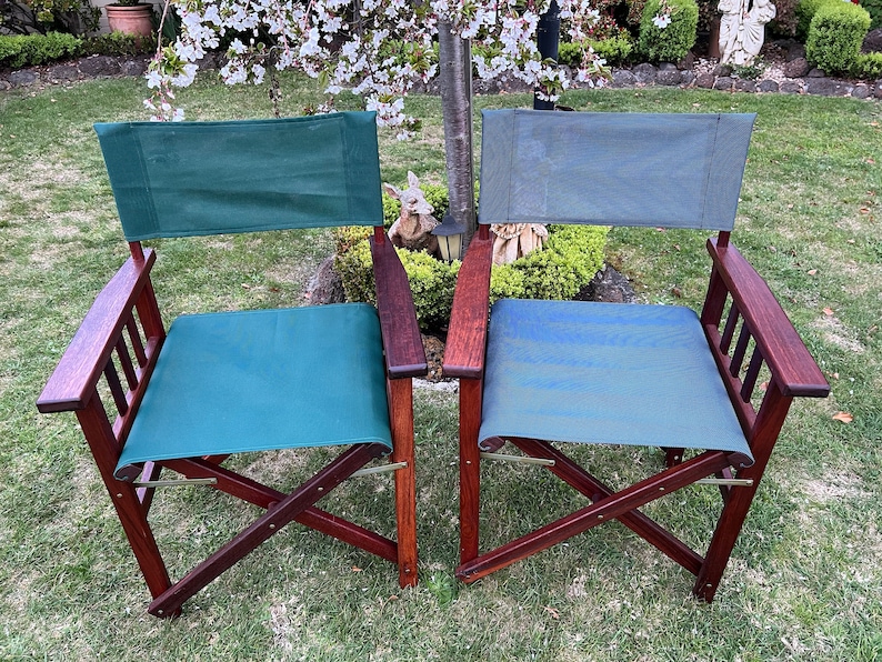 Heavy Duty Mesh Outdoor Director Chair Replacement Covers Etsy Australia
