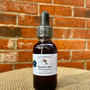 Blackberry Root Tincture Herb Extract Double Extraction