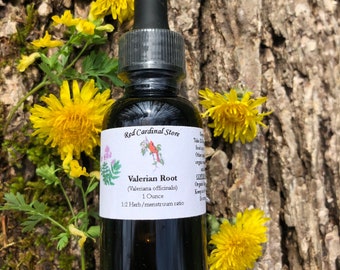 Valerian Root Tincture Herb Extract Double Extraction