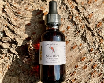 Mullein Flower Tincture Herb Extract Double Extraction