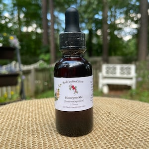 Honeysuckle (Jin Yin Hua) Tincture Herb Extract Double Extraction