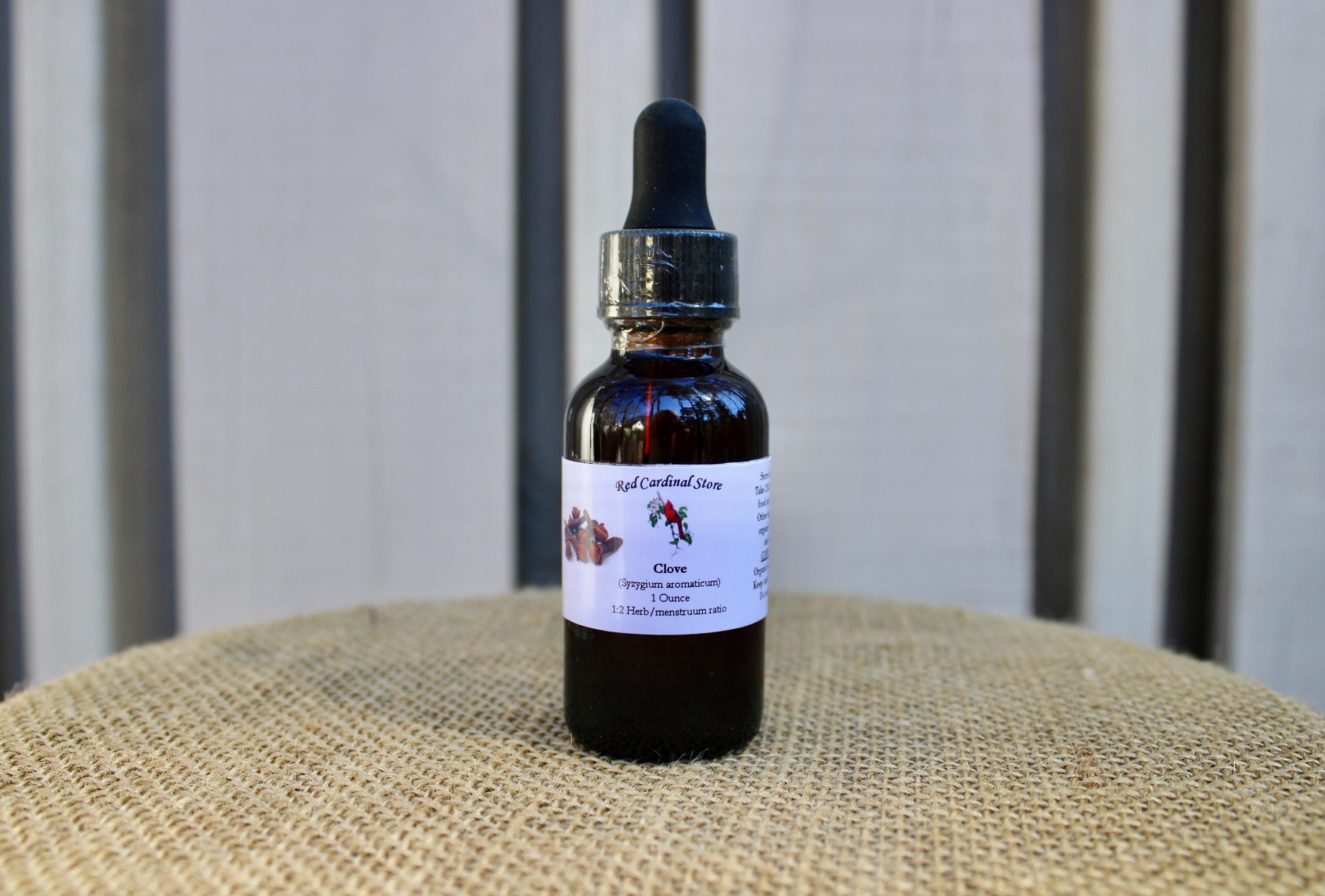 Clove Tincture Herb Extract Double Extraction