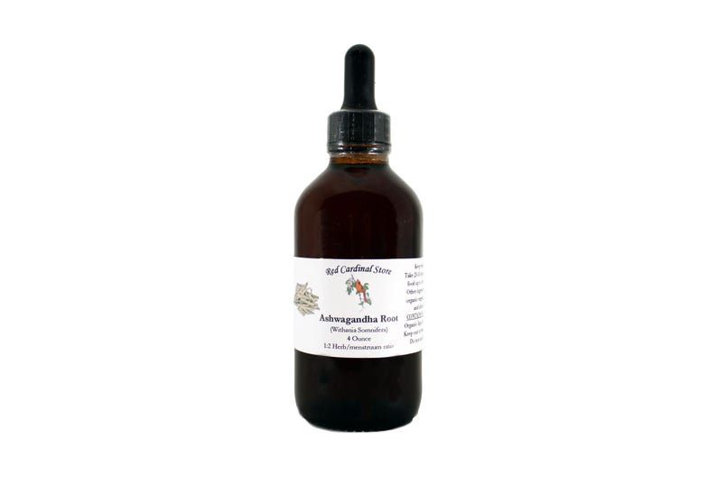 Ashwagandha Root Tincture Herb Extract Double Extraction 4 oz