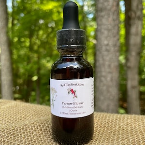 Yarrow Flower Tincture Herb Extract Double Extraction