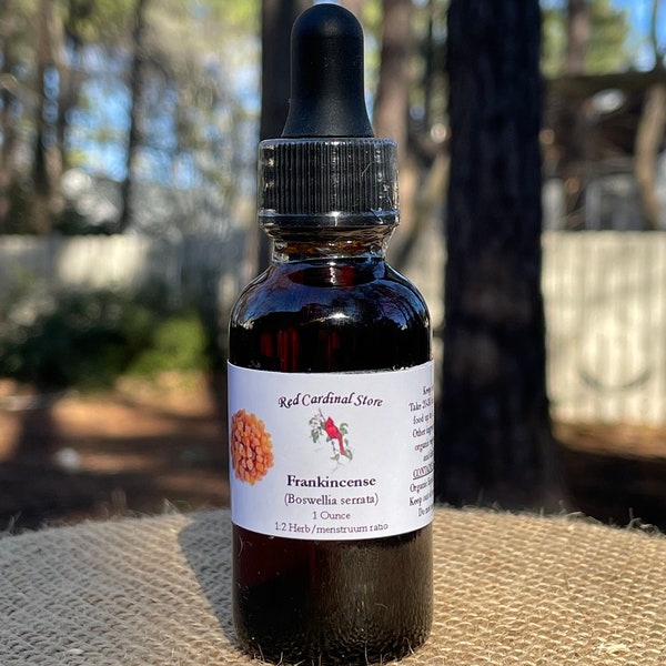 Frankincense Tincture Herb Extract Double Extraction