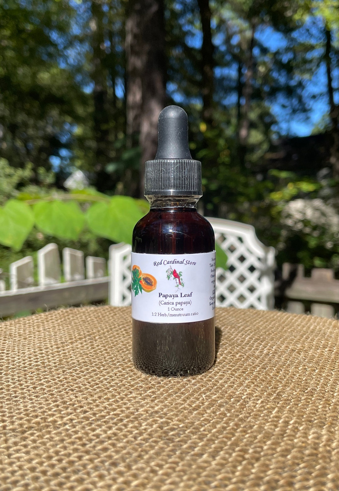 Papaya Leaf Tincture Herb Extract Double Extraction Etsy