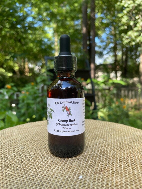 Cramp Bark (viburnum Opulus) Tincture Herb Extract Double Extraction - Etsy