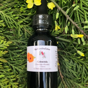 Calendula Tincture Herb Extract Double Extraction