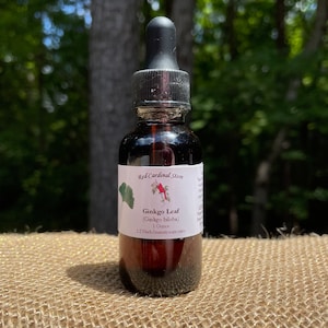 Ginkgo Leaf Tincture Herb Extract Double Extraction