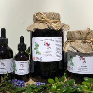 Mugwort (Yomogi) Tincture Herb Extract Double Extraction