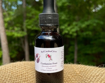 Black Cardamom Fruit Tincture Herb Extract Double Extraction