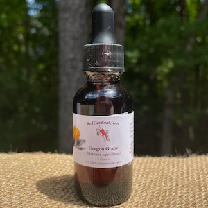 Oregon Grape Root Tincture Herb Extract Double Extraction