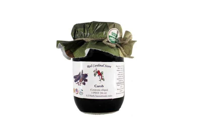 Carob Tincture Extract Double Extraction - Etsy