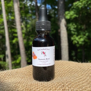 Turmeric Root Tincture Herb Extract Double Extraction