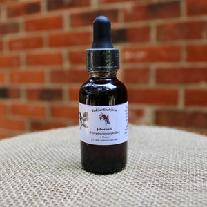 Jaborandi (Pilocarpus Microphyllus) Leaf Tincture Herb Extract Double Extraction