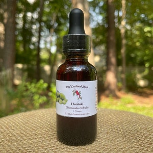 Haritaki Tincture Herb Extract Double Extraction