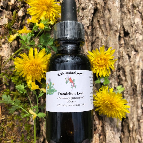 Dandelion Leaf Tincture Herb Extract Double Extraction