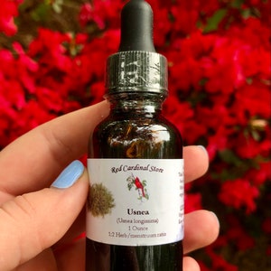 Usnea (Lichen, Old Man’s Beard) Tincture Herb Extract Double Extraction