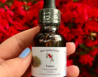 Usnea (Lichen, Old Man’s Beard) Tincture Herb Extract Double Extraction