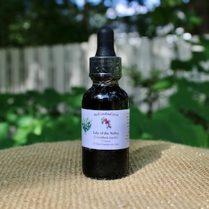 Lily of the Valley (Convallaria Majalis) Tincture Herb Extract Double Extraction