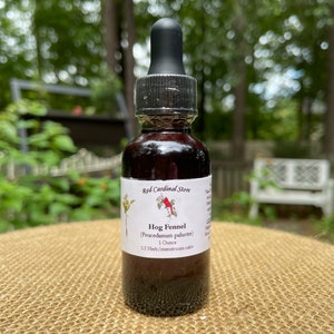 Hog Fennel Root Tincture Herb Extract Double Extraction