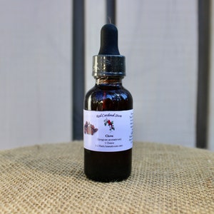 Clove Tincture Herb Extract Double Extraction