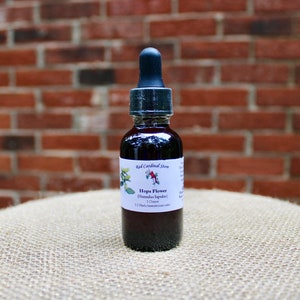 Hops Flower (Humulus Lupulus) Tincture Herb Extract Double Extraction