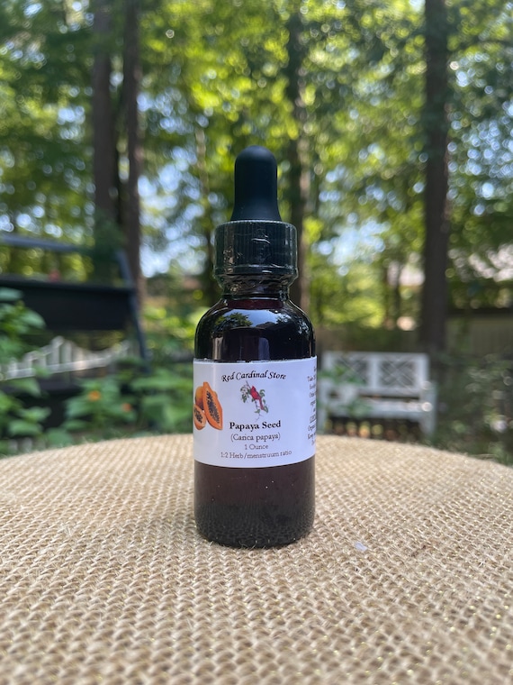 Papaya Seed Tincture Herb Extract Double Extraction