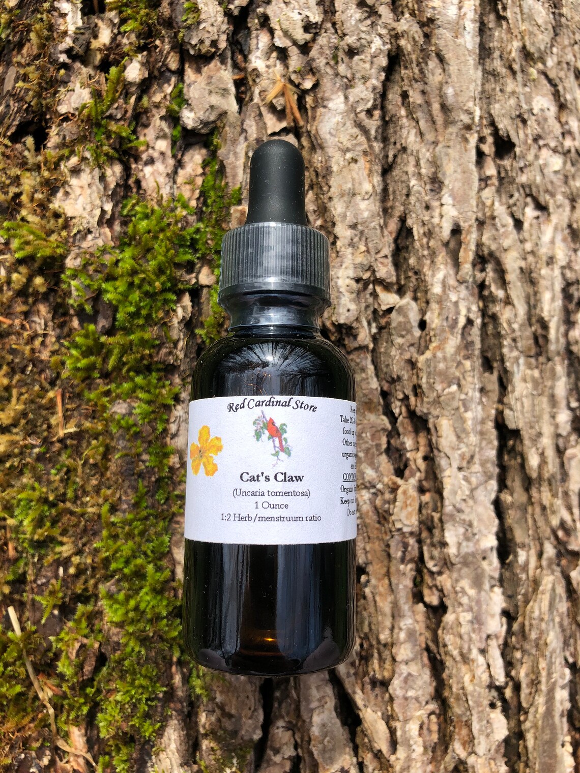 Cat's Claw Tincture Herb Extract Double Extraction Etsy