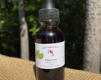 Peppermint Tincture Herb Extract Double Extraction