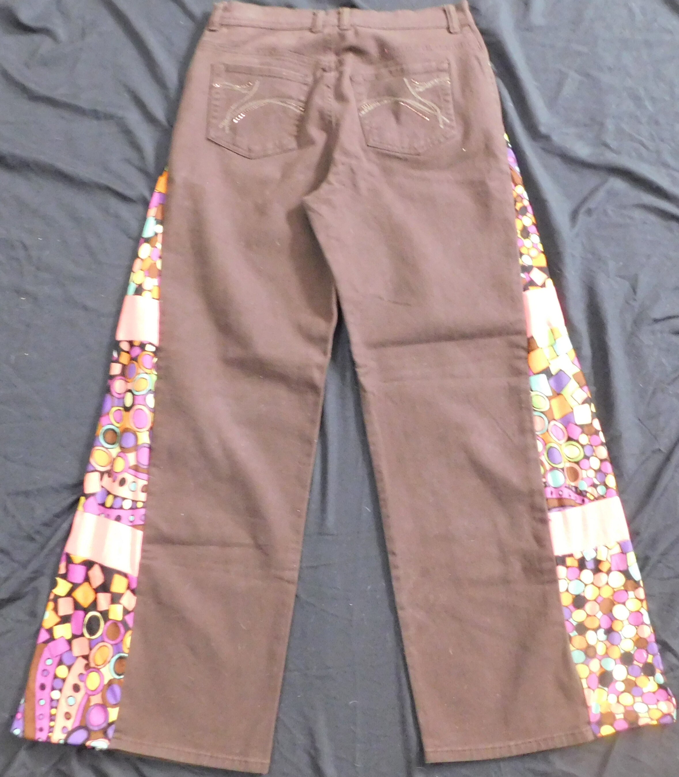 Gloria Vanderbilt Brown Denim Amanda 