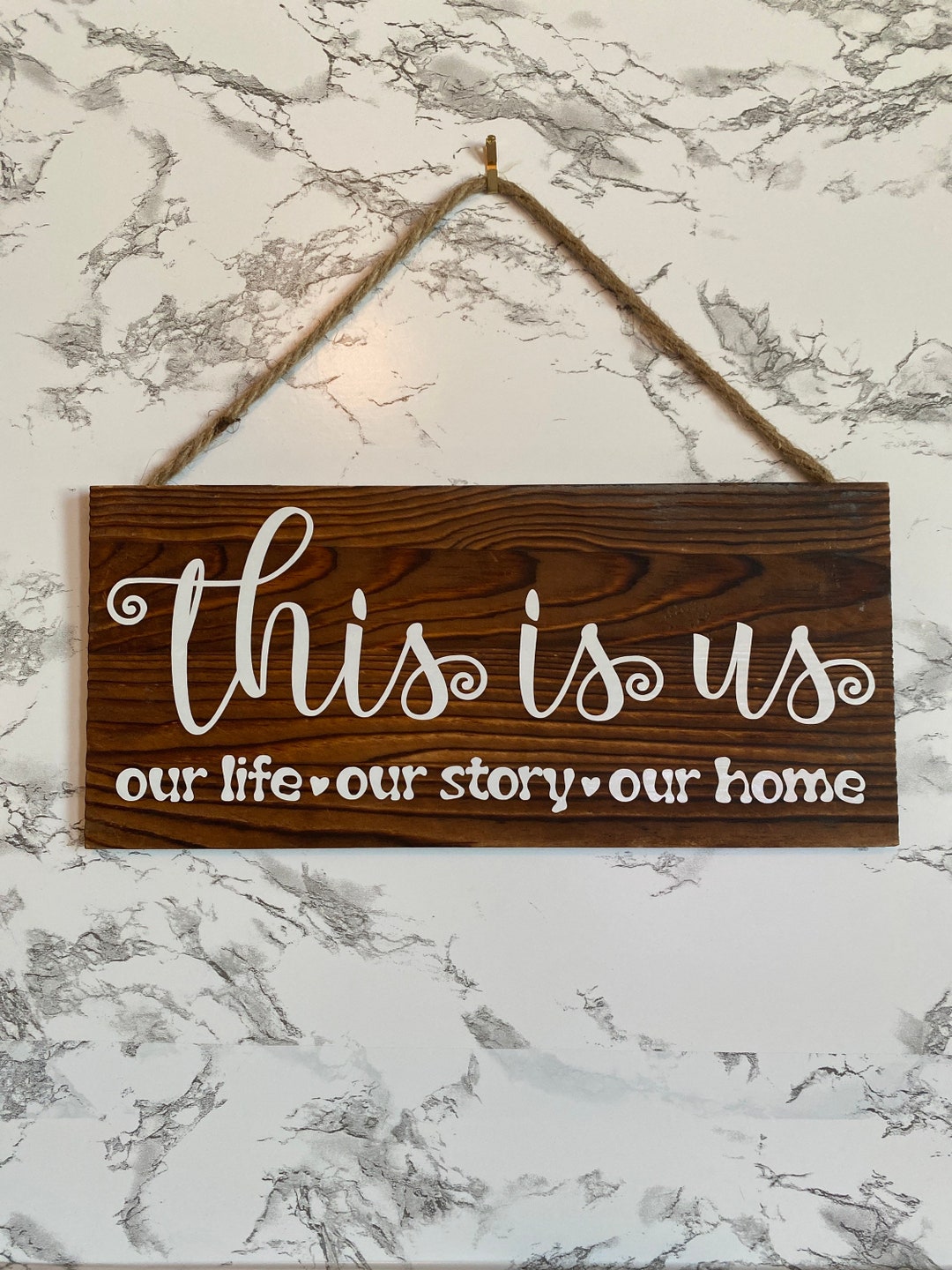 This is Us Wooden Sign Etsy