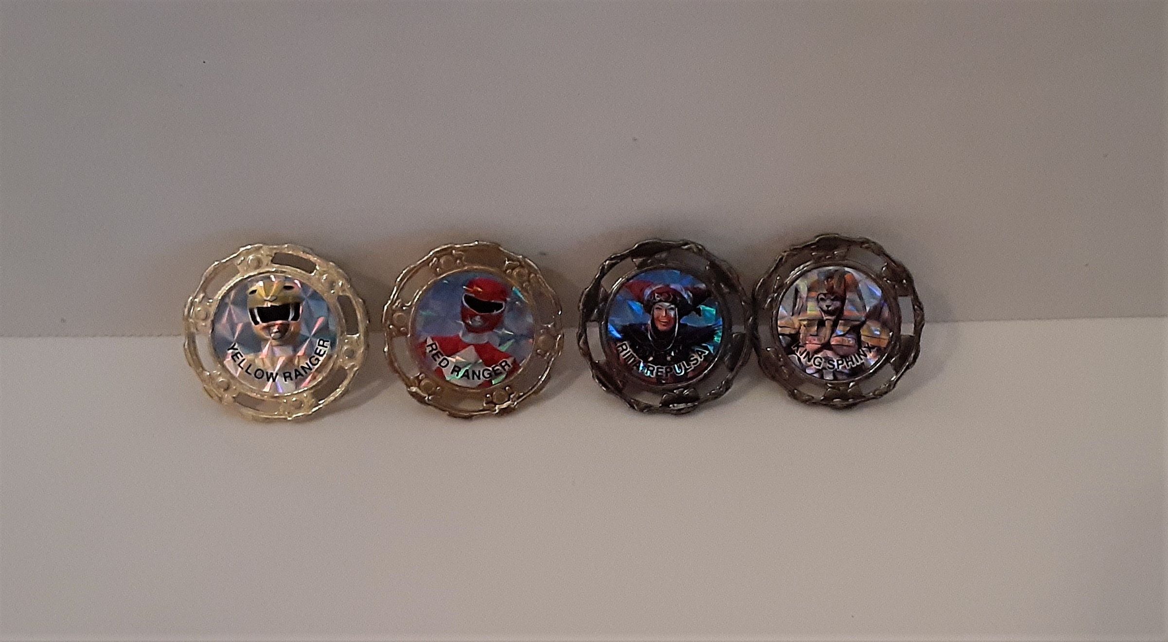 Mighty Morphin Power Rangers Spin Fighters Die-cast Metal Top - Etsy