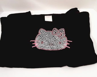 T-shirt hello kitty💗  Ретро принты, Футболки для девочек