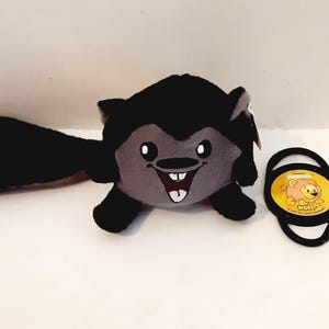 Neopets Shadow Meerca Plush Toy with Noil Petpet Clip McDonald&#39;s 2005