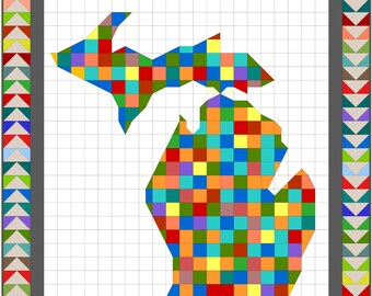 ルイジアナキルトブロックパターン PDF | 12インチ完成品 | フライング