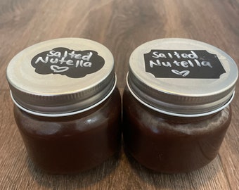 Salted Nutella Coffee Syrup