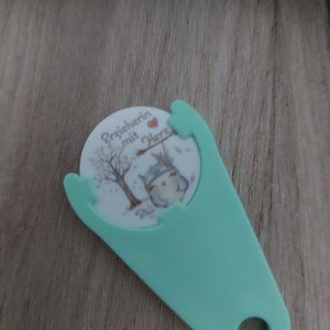 Einkaufswagenchip Erzieherin mit Herz Geschenk Kindergarten Eule Mitbringsel Abschied