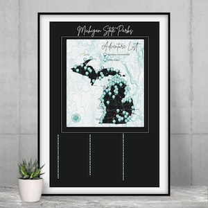 POSTER - Michigan State Parks Adventure List