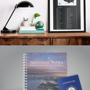 Adventure Challenge Bundle   National Parks Photo Journal   Adventure List Poster   Passport