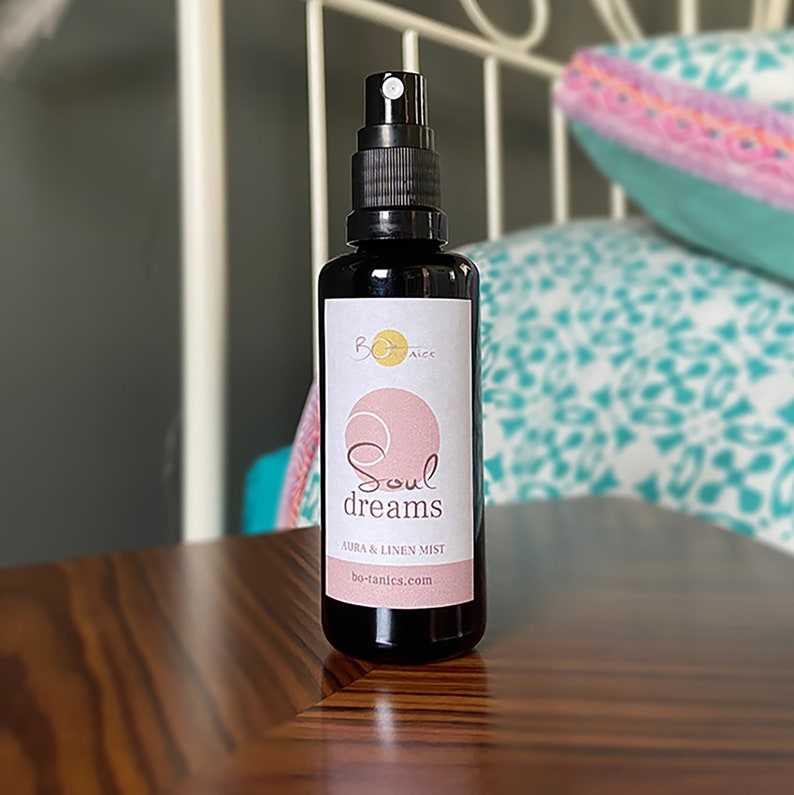 Bo-tanics Aura & Space Mists Energy Cleansing Grounding Reiki-Infused Pillow Sprays Soul Dreams