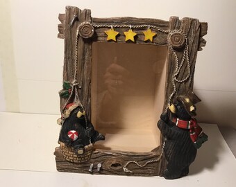 Framed Christmas display room box