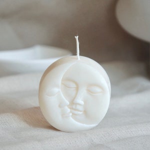 Sun and Moon Candle | Sun | Moon | Table decoration | Gift | Mother's Day | wedding | Easter | Easter gift | souvenirs