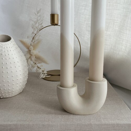 Holiday Candle Holder Candlestick Holder Modern Home Decor Etsy