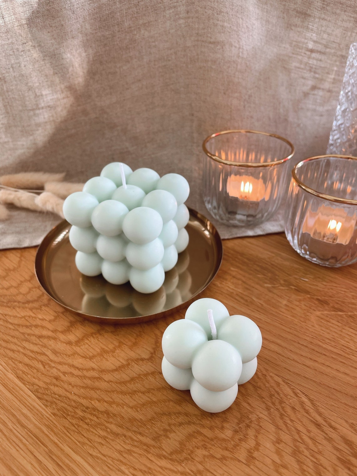 Bubble KerzenSet klein & groß Etsy